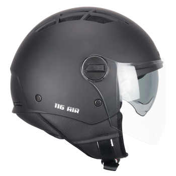 CGM AIR MONO 116A BLACK MATT (ΣΥΜΠΕΡΙΛΑΜΒΑΝΕΙ ΚΑΠΑΚΙΑ ΑΕΡΑΓΩΓΩΝ)